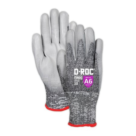 MAGID DROC Hyperon Lightweight Polyurethane Palm Coated Work Gloves  Cut Level A6 GPD800-6